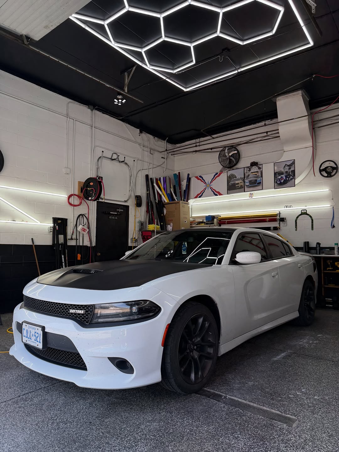 Daytona in matte metallic black