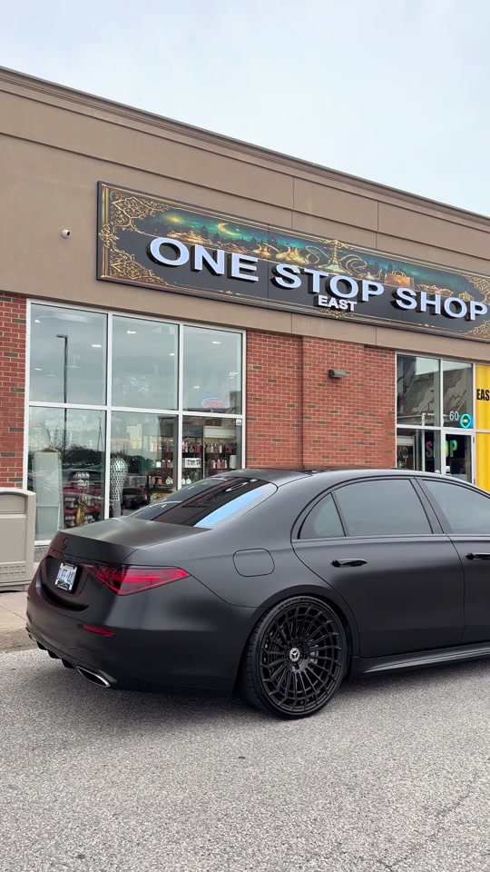 S580 murdered out wrap